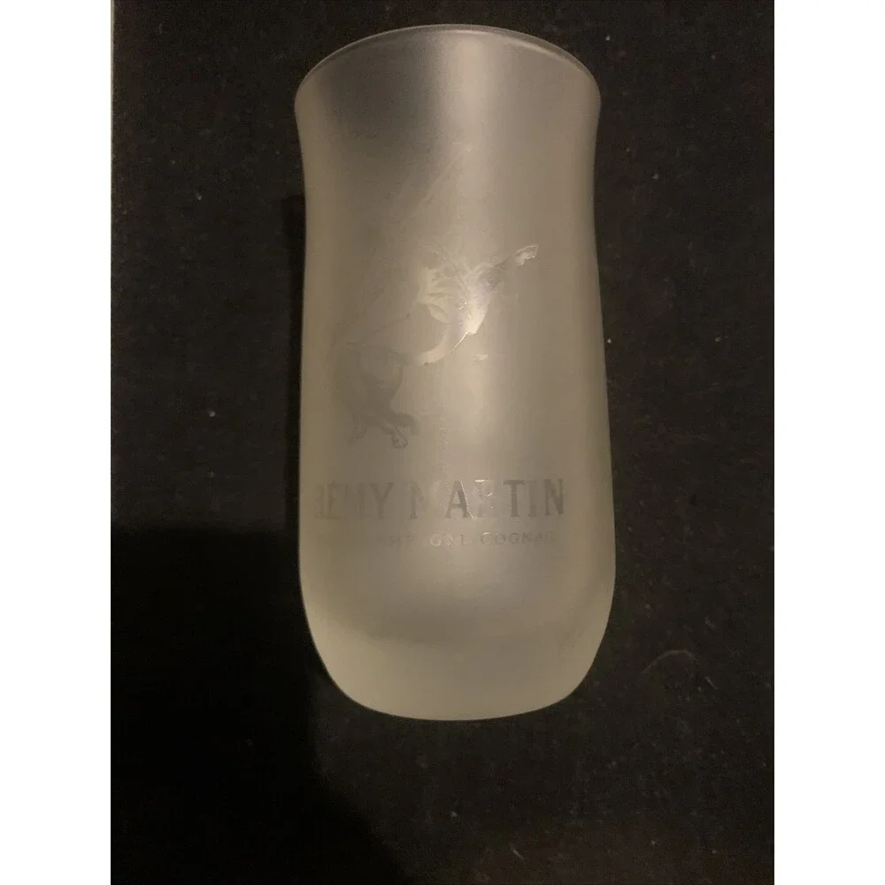 Remy Martin Champagne Cognac Frosted Glasses Barware